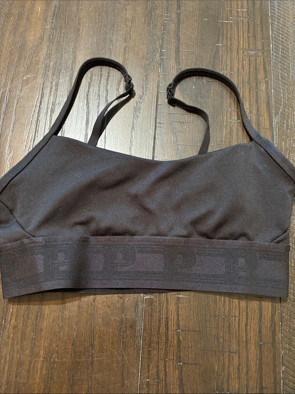 PINK Victoria's Secret Black Seamless Bralette